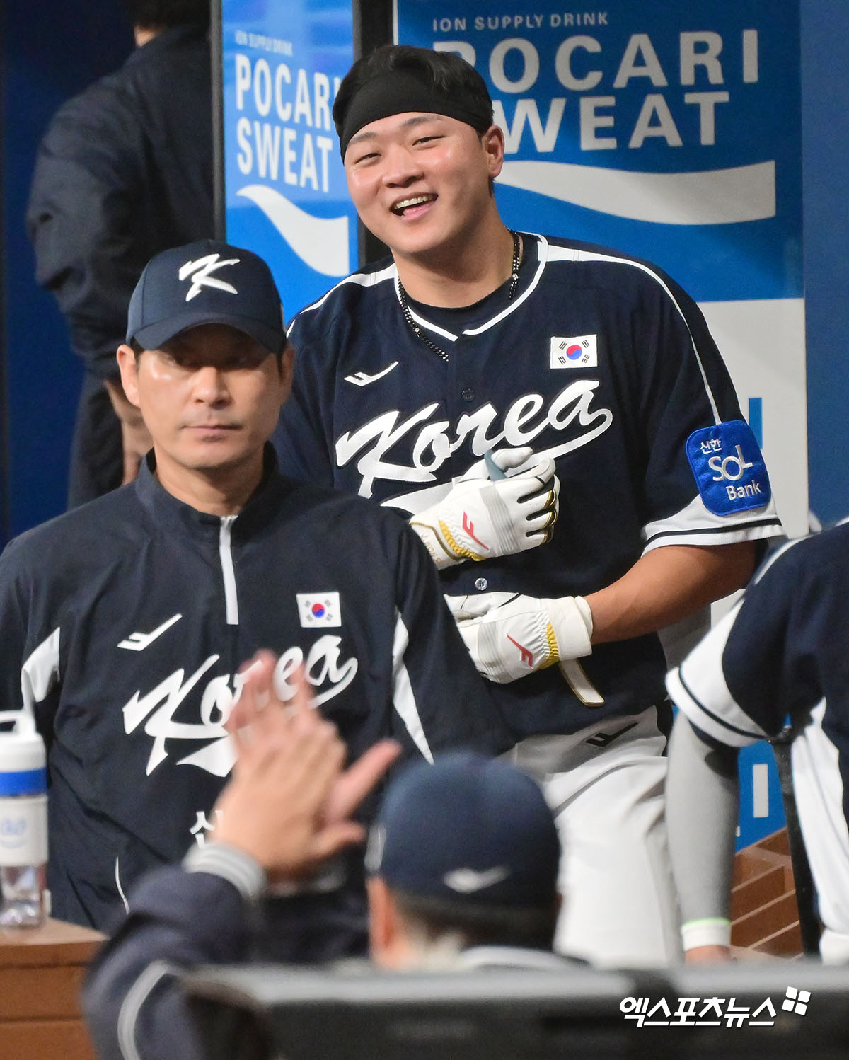 이재원이 9일 서울 고척스카이돔에서 열린 '2025 네이버 K-베이스볼 시리즈(K-BASEBALL SERIES NAVER)' 체코와의 두 번째 평가전에서 9회초 2점 홈런을 기록했다. 사진 김한준, 박지영 기자