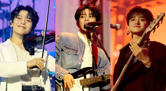 루시 신예찬, 최상엽, 조원상(왼쪽부터)