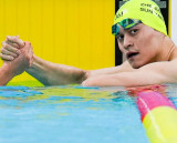 [속보] '약물 4년 징계' 쑨양, 완전 박살! 중국체전 6위 수모…18세 장잔슈오, 韓 김우민에 0.40초 뒤진 기록으로 우승