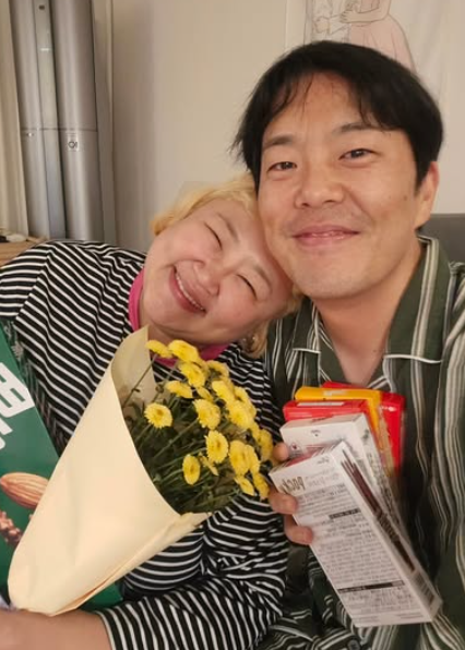 홍윤화, 김민기 부부. 사진=홍윤화 SNS