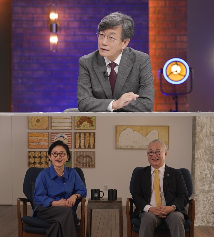 손석희, 김미진 이사, 임영진 대표