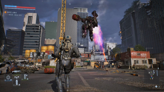 아이언 스매셔 전투 장면