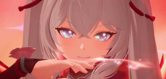 ‘미나’의 궁극기 시전 장면. 캐릭터마다 각각의 화려한 궁극기 이펙트를 볼 수 있다.