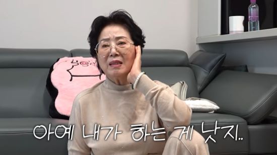 선우용여. 사진=유튜브 채널 '순풍 선우용여' 영상 캡처