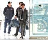 日, 한 번 붙어보자 한일전 앞두고 필승 다짐한 대표팀…분위기 너무 좋아 [김포공항 현장]