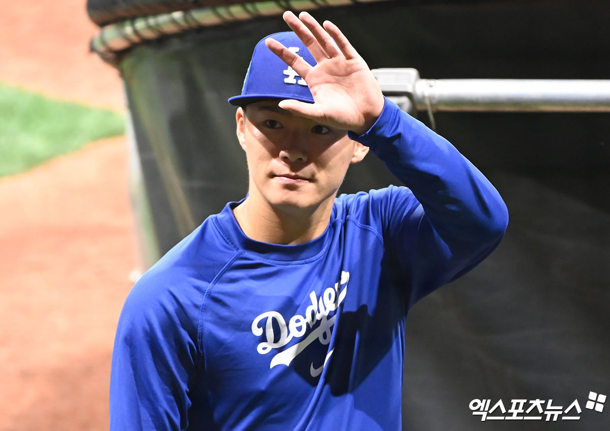 2025 월드시리즈 MVP를 차지한 미국 메이저리그 LA 다저스 소속 일본인 투수 야마모토 요시노부. 사진 엑스포츠뉴스 DB