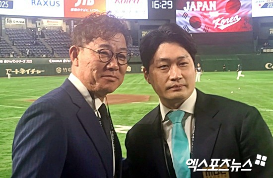 한국은 지난 15일 일본 도쿄돔에서 '2025 네이버 K-베이스볼 시리즈(K-BASEBALL SERIES NAVER)' 한일전을 치러 4-11로 패했다. 역대 한일전 10연패 수렁에 빠졌다. 경기 뒤 한국 선수들은 KBO리그에서 적용되는 ABS 시스템 대신 인간 심판이 스트라이크 판정 내리는 것에 대한 아쉬움을 전했다. 하지만 얼마 전 은퇴한 '레전드 투수' 오승환 MBC 해설위원은 후배들에게 따끔한 쓴소리과 함께 따뜻한 격려도 보냈다. ABS 핑계를 대면 안 되는 상황이라는 걸 지적한 오승환 위원은 도쿄돔 경험을 쌓은 어린 투수들이 다음 등판에서 달라질 수 있다고 강조했다. 도쿄, 김근한 기자