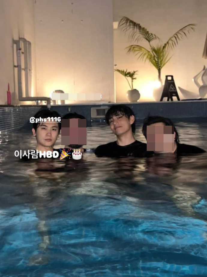 (왼쪽부터) 박형식, BTS 뷔.