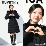 김지원, 따라하고 싶은 롱 패딩 스타일링