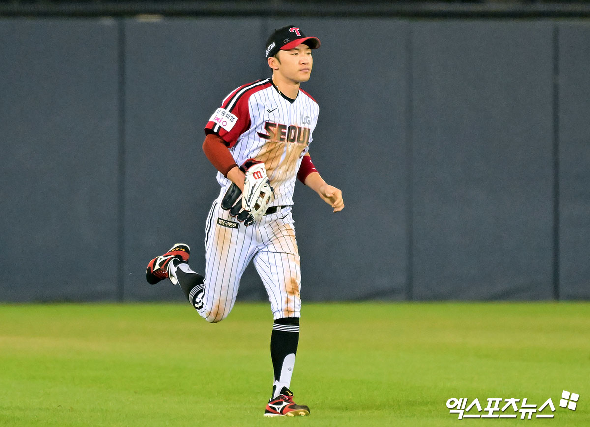 LG 트윈스 외야수 박해민이 18일 KBO가 발표한 2025 KBO 수비상 중견수 부문 수상자로 선정됐다. 사진 엑스포츠뉴스 DB
