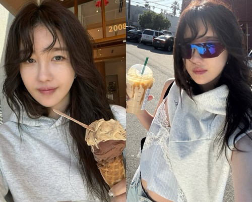 배우 이지아가 근황을 전했다 