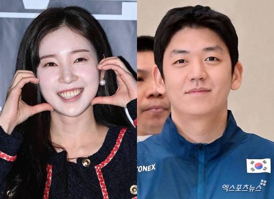 윤채경, 이용대 열애설이 불거졌다