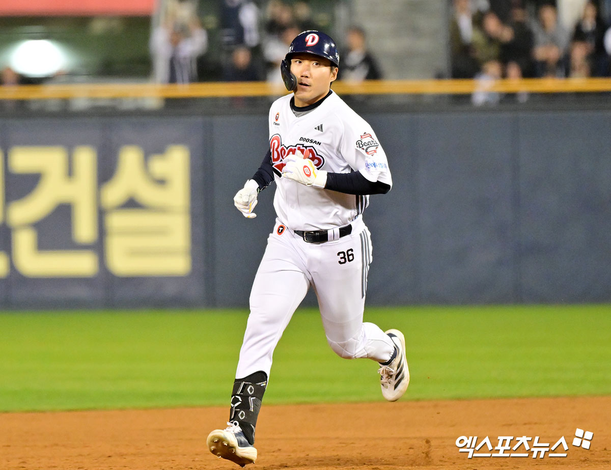두산 베어스 외야수 추재현이 11월 19일 열린 2026 KBO 2차드래프트에서 키움 히어로즈로 이적했다. 사진 엑스포츠뉴스 DB