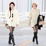 '같은 듯 다르게' 베몬 치키타-아사, 각선미로 완성하는 롱 부츠 스타일링