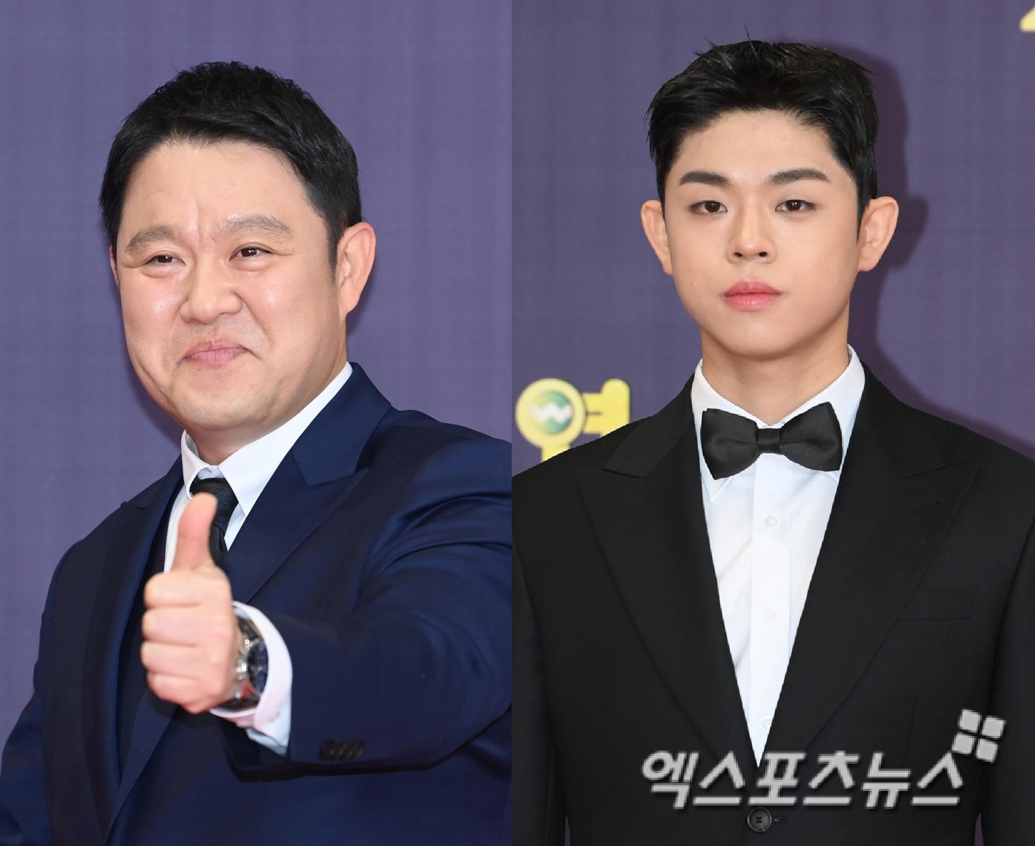 김구라와 MC그리(김동현) 부자. 엑스포츠뉴스 DB.