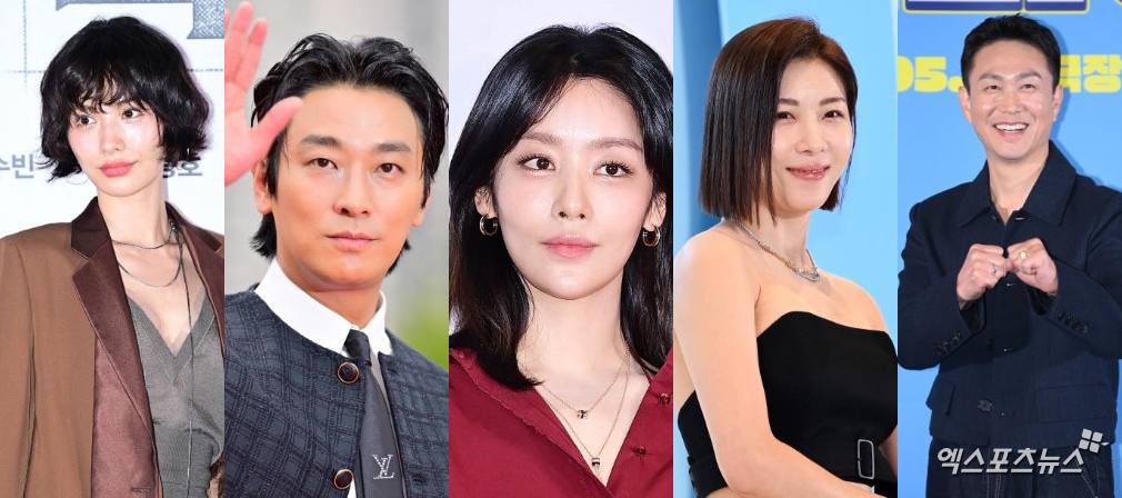 엑스포츠뉴스DB.  주지훈x하지원x나나x오정세x차주영