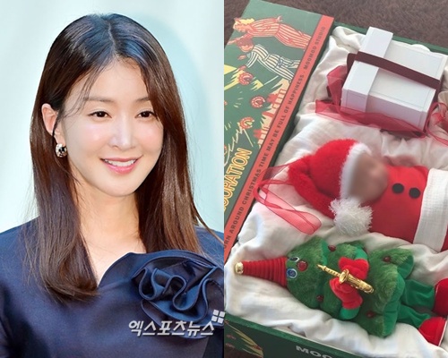 배우 이시영이 뉴본 사진 공개 후 비난을 샀다