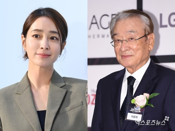 엑스포츠뉴스 DB - 이민정, 이순재