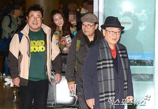 엑스포츠뉴스DB. tvN '꽃보다 할배: 그리스' 귀국 사진.