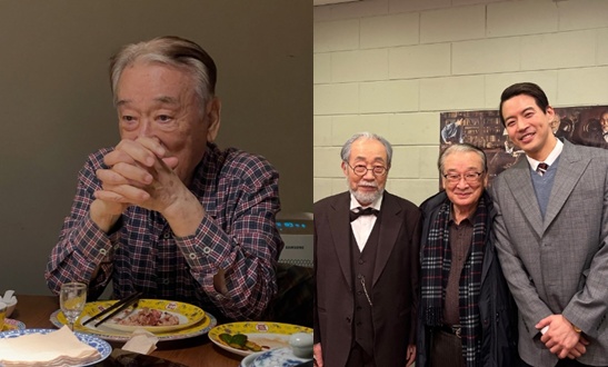 이상윤 인스타그램 속 故 이순재와 이상윤