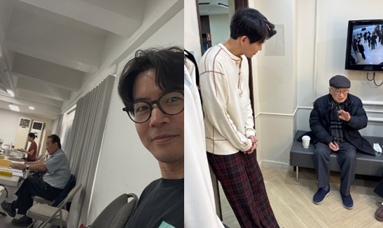 이상윤 인스타그램 속 故이순재와 이상윤