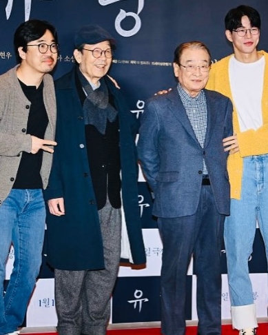 이상윤 인스타그램 속 故이순재와 이상윤