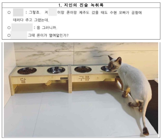 故김새론 유족 측 증거1