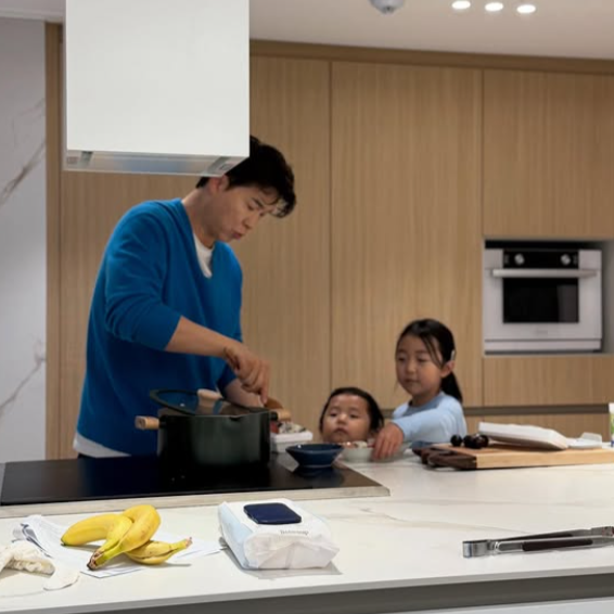 박수홍, 이지혜 두 딸