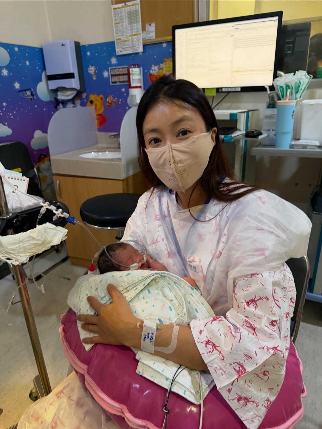 이시영, 둘째 득녀