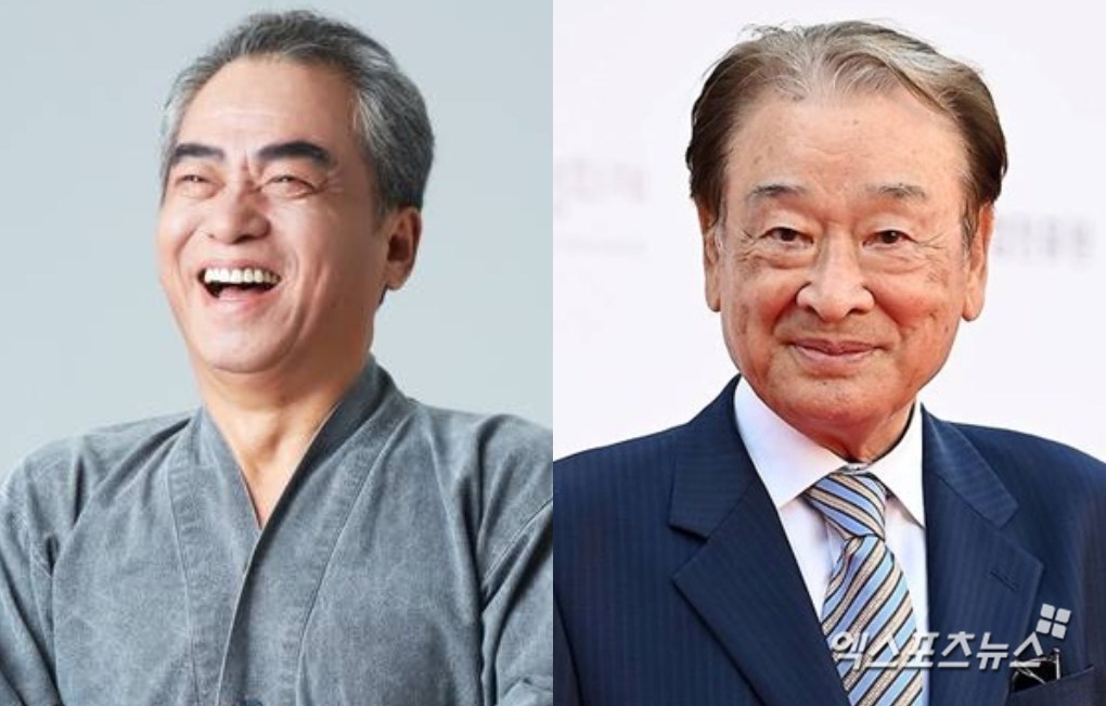 故이문수(왼쪽)/한국연극배우협회, 故이순재(오른쪽)/엑스포츠뉴스 DB