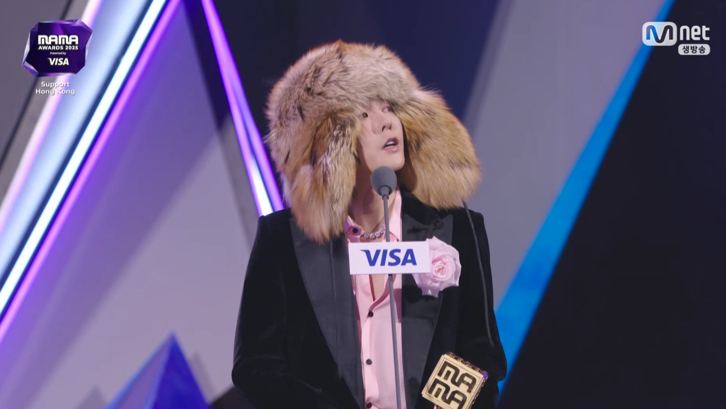 '2025 마마 어워즈' 방송 화면 캡처