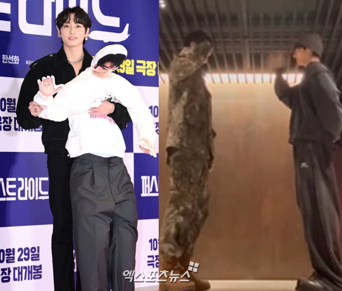 정국, 차은우 챌린지 영상