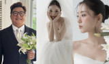 윤정수·함은정·박진주 오늘 ♥결혼…웨딩드레스→턱시도 어색, ★하객 시상식이 따로없네 [엑's 이슈]