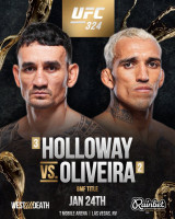 또 논란 발생! UFC 324 왜 이러나? 공식 계정 실수로 '할로웨이 vs 올리베이라' BMF 타이틀전 유출→곧장 삭제…팬들은 실망