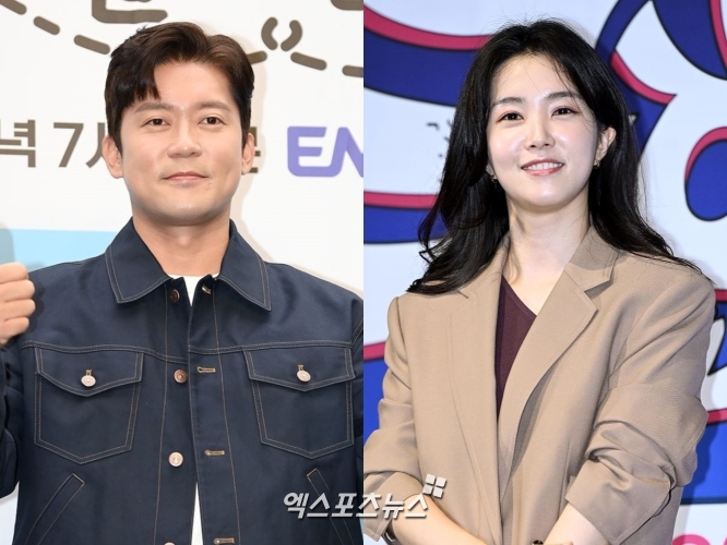 엑스포츠뉴스 DB - 김대호, 강지영