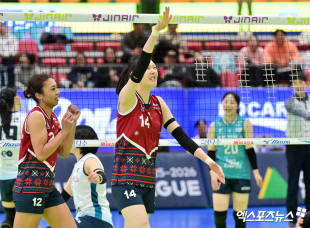 양효진 ‘블로킹 여왕’[포토]