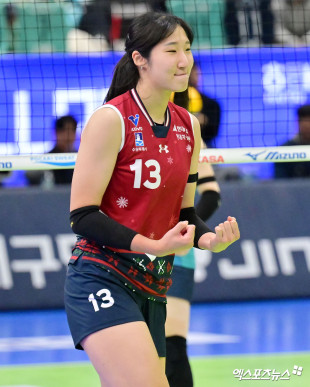 정지윤 ‘두 주먹 불끈’[포토]