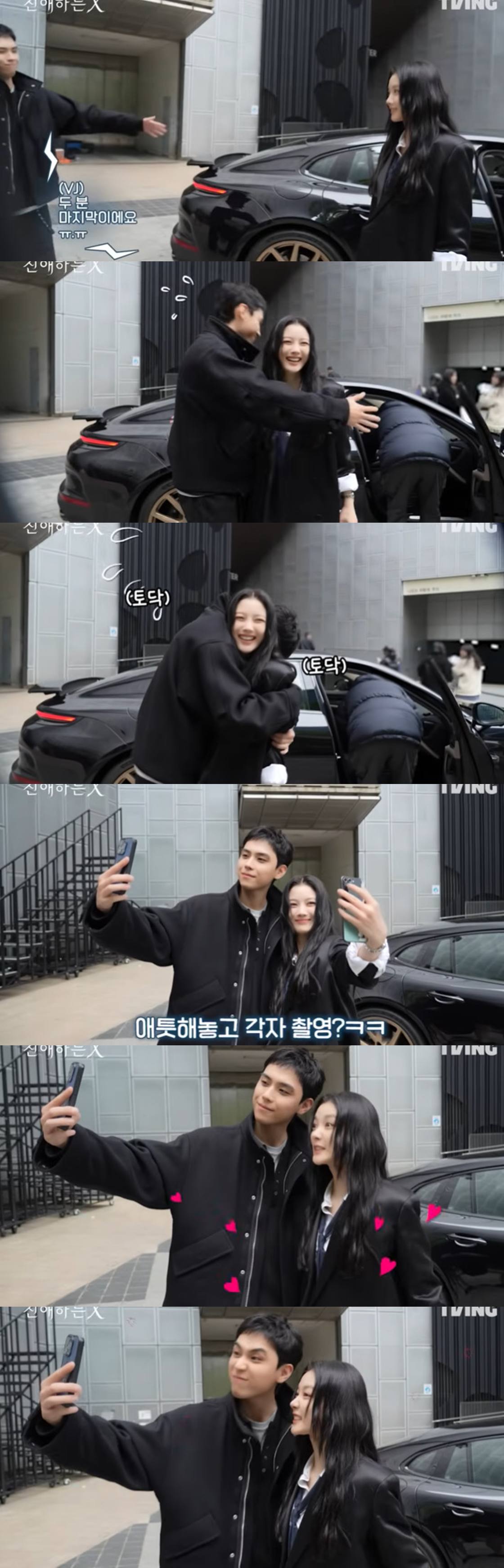 티빙 '친애하는 X' 9, 10회 비하인드 메이킹