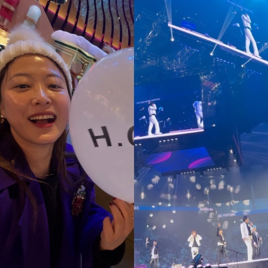 H.O.T.의 공연을 보러 간 심진화