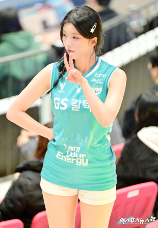 김인영 치어리더 ‘귀엽게 브이’[엑's HD포토]