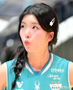 김인영 치어리더 ‘귀엽게 입술 쭉’[엑's HD포토]