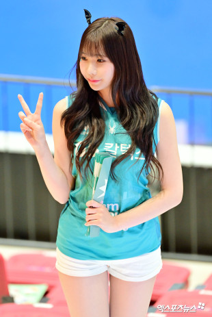 김주선 치어리더 ‘앙증맞은 브이’[엑's HD포토]