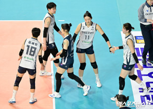 도로공사 ‘다 이긴 경기였는데’[포토]