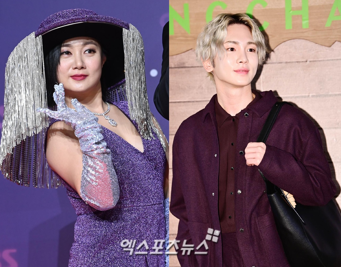 코미디언 박나래와 가수 키. 엑스포츠뉴스 DB.