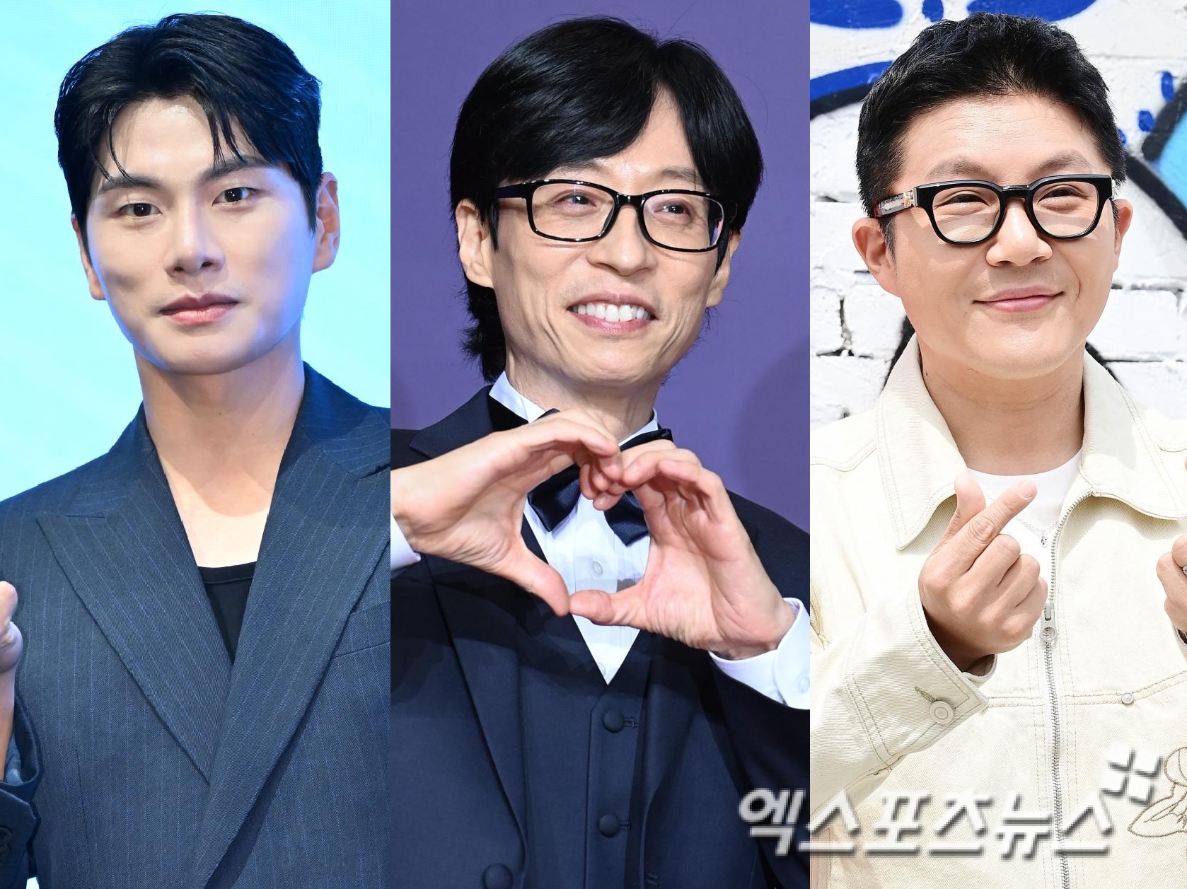 유재석과 이이경, 조세호. 엑스포츠뉴스 DB.