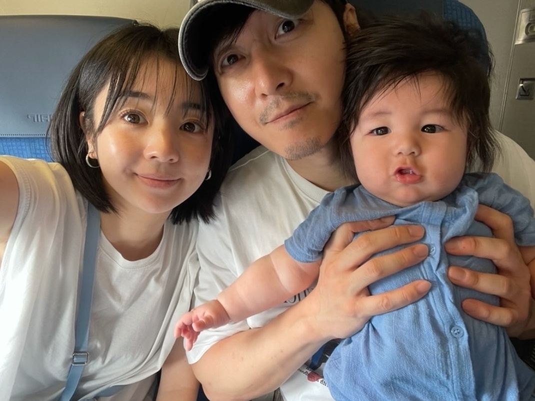 심형탁, 사야, 하루 가족사진