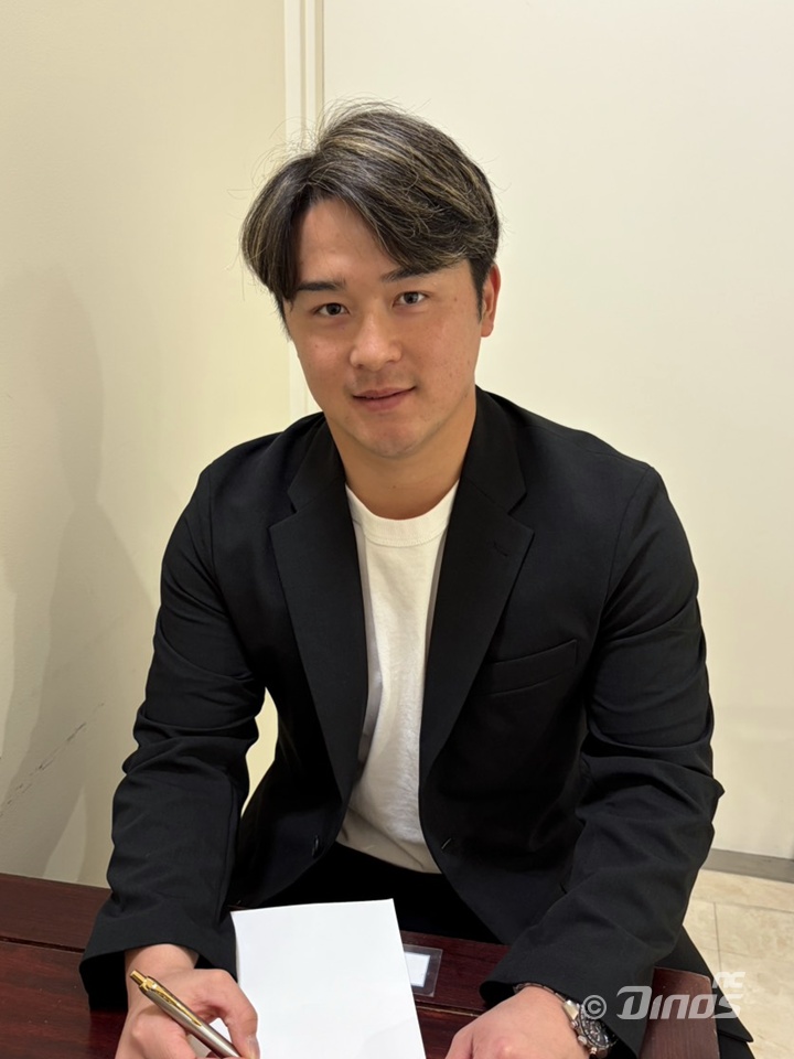 NC 다이노스와 아시아 쿼터 계약을 맺은 일본프로야구(NPB) 요미우리 자이언츠 출신 투수 토다 나츠키. 사진 NC 다이노스