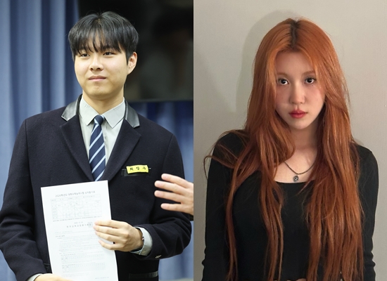 수능 만점자 최장우, 백예린