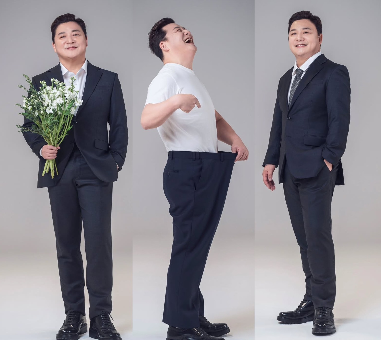 다이어트 성공 소식을 전한 윤정수.