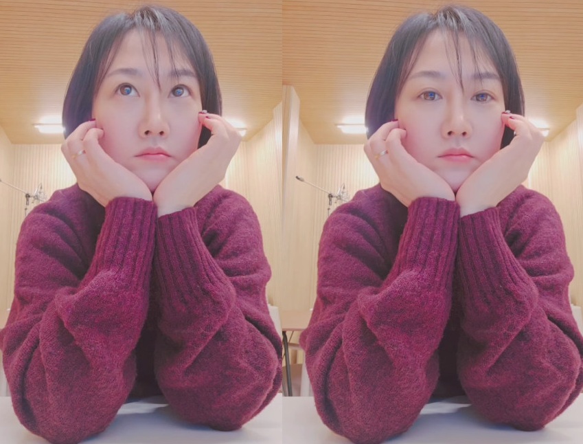 가수 장윤정이 공개한 근황.